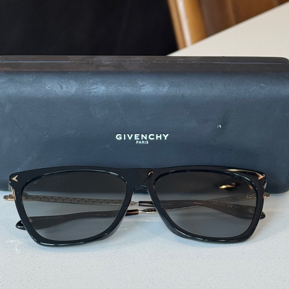 Givenchy Black Square Sunglasses - image 5